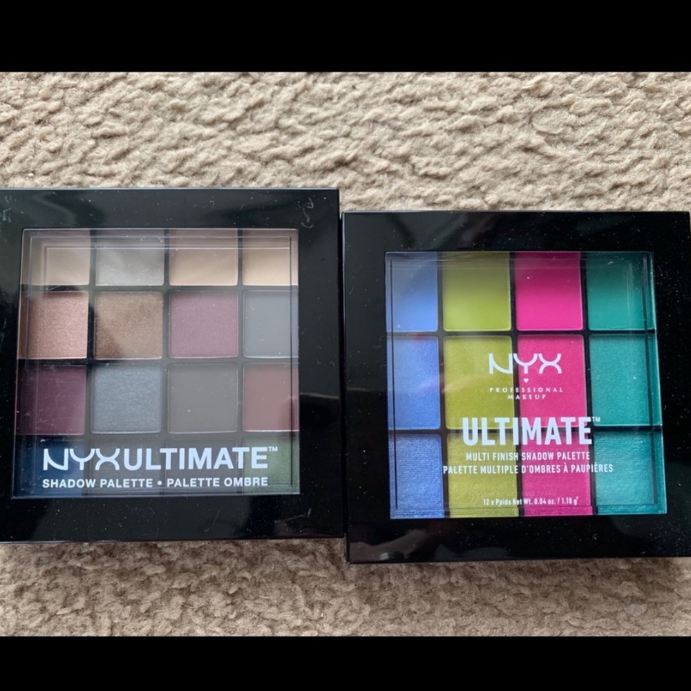 3 🎉NYX products: contouring and eye shadows